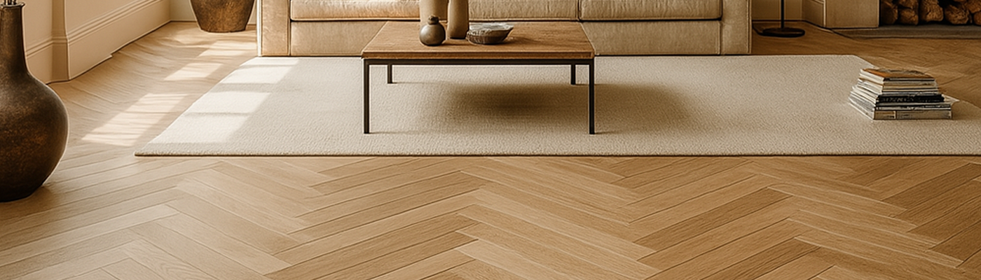 Piso SPC Herringbone