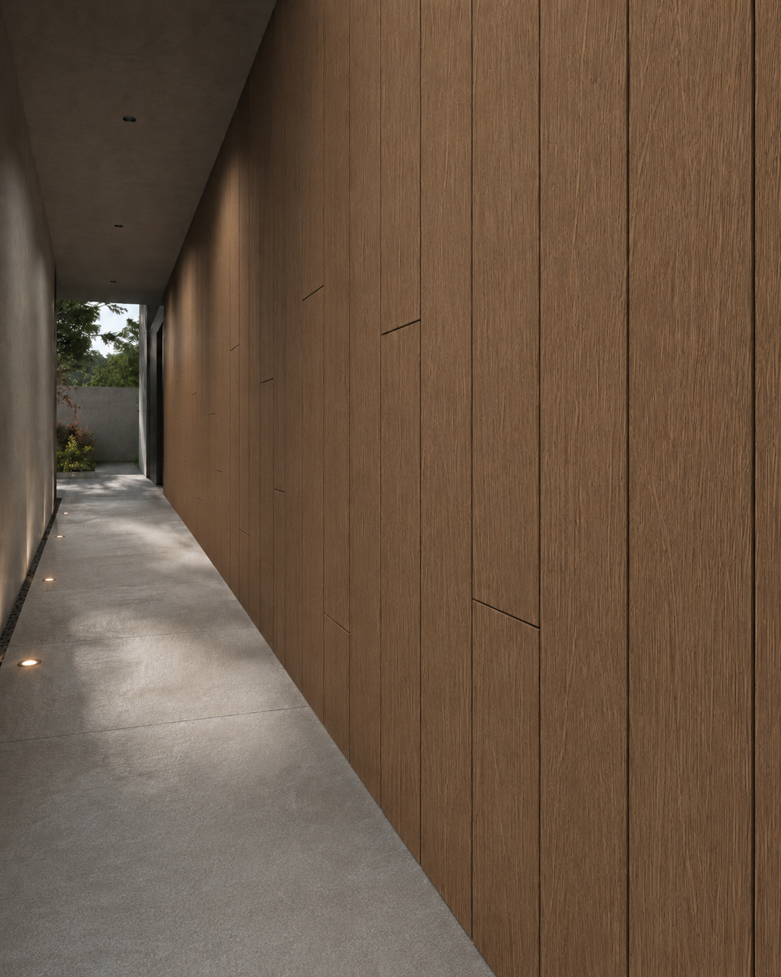 Plafón 3D Teca