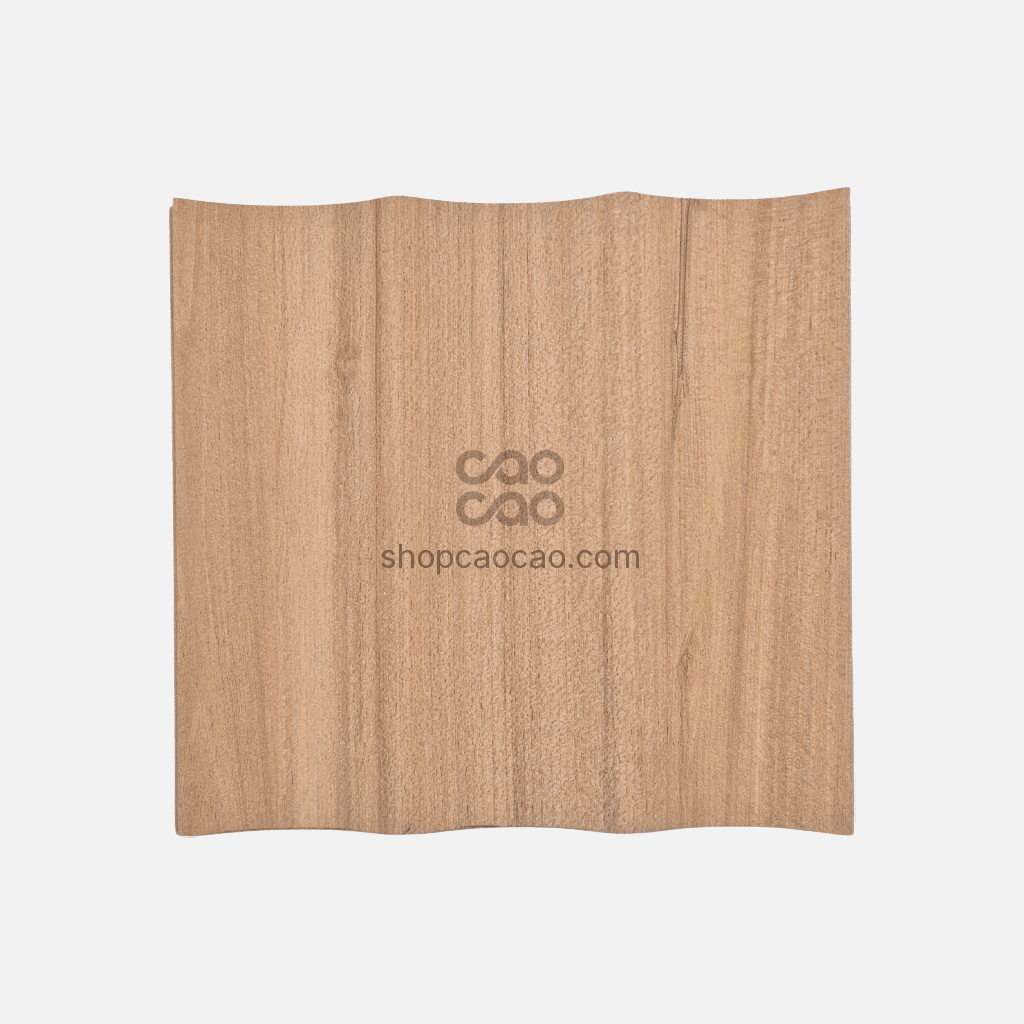 Caja WPC Lambrín Interior Arco Grande Color Encino