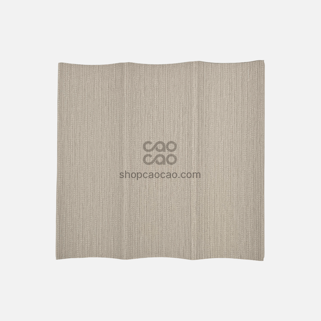 Caja WPC Lambrín Interior Arco Grande Color Panama Tramado