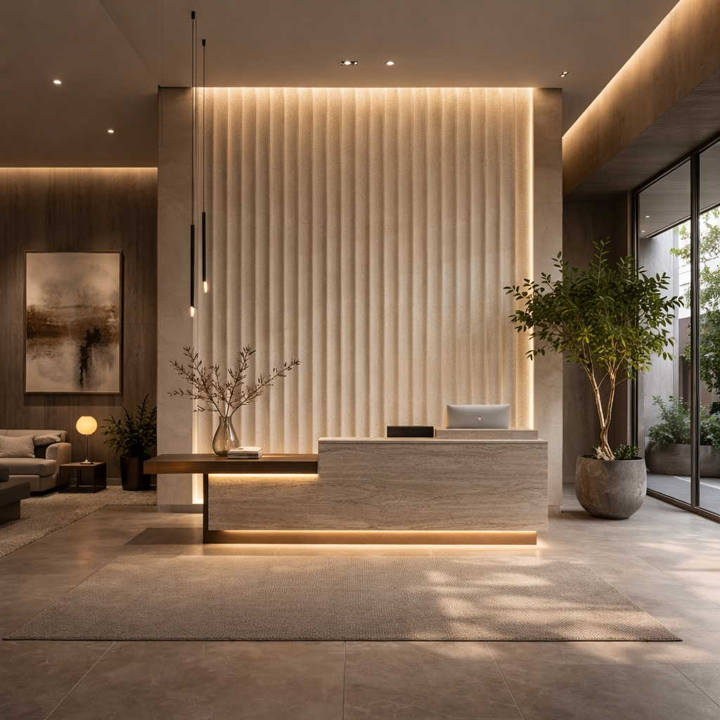 Lambrín Interior Arco Grande Color Manta Fina