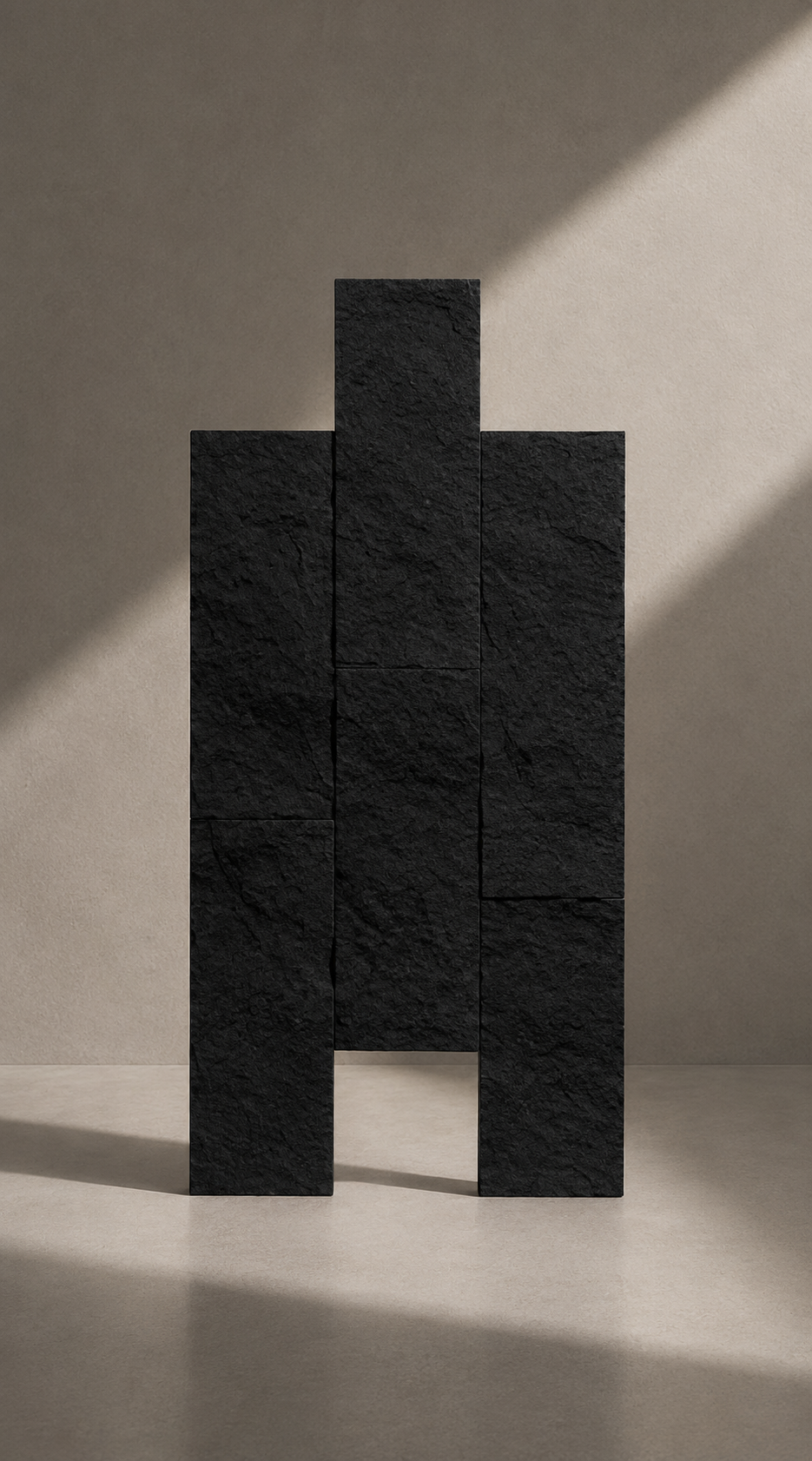 Roca Caliza Negro