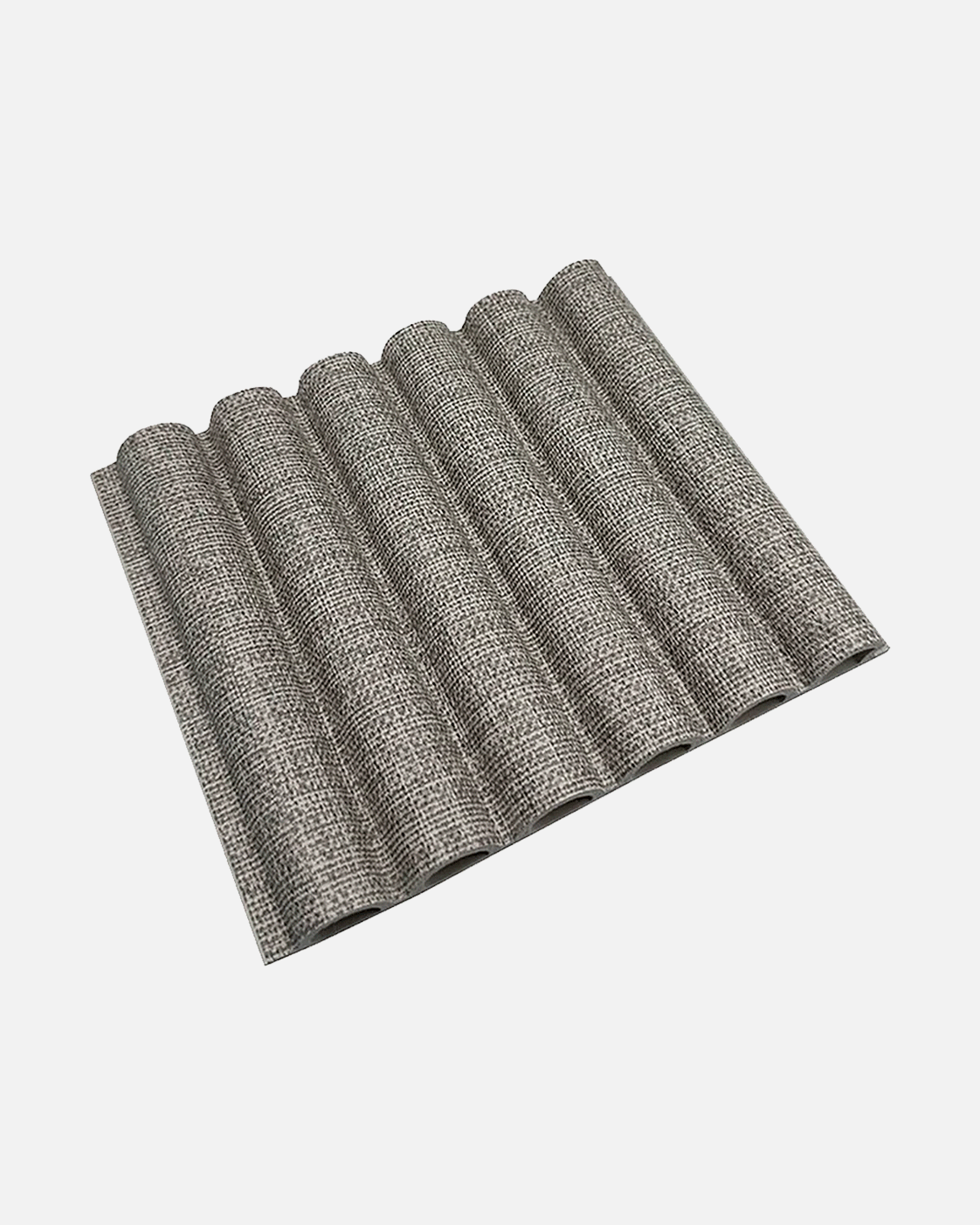 Flauta Chica Tejido Gris Claro