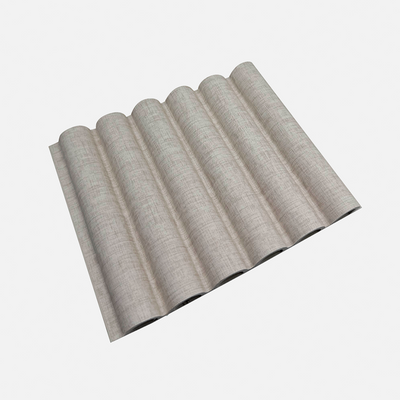 Caja Lambrín Interior Flauta Chica Color Lino Fino Claro