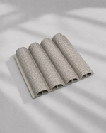 Medium Flute Light Grey Fabric