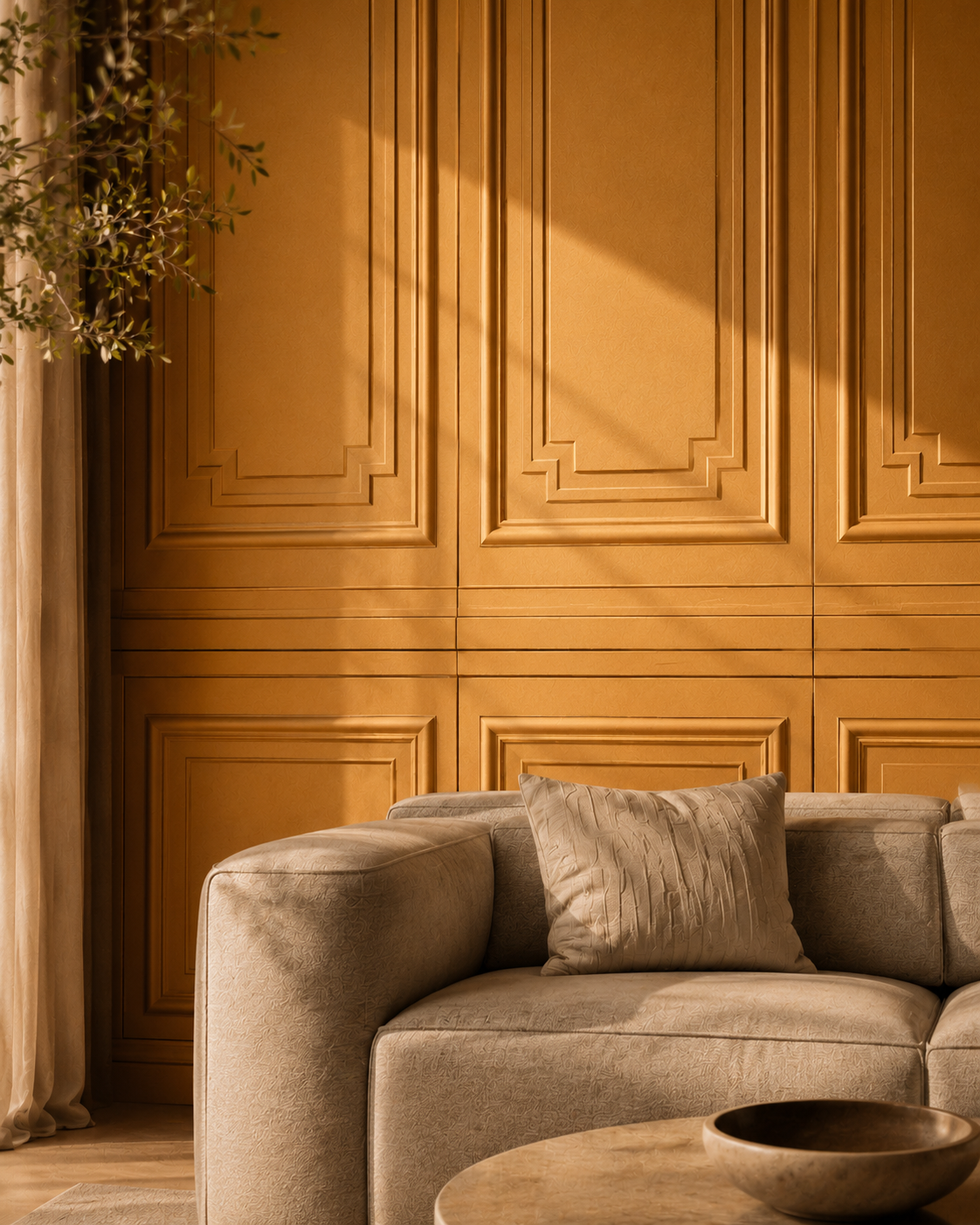 French Gold Satin