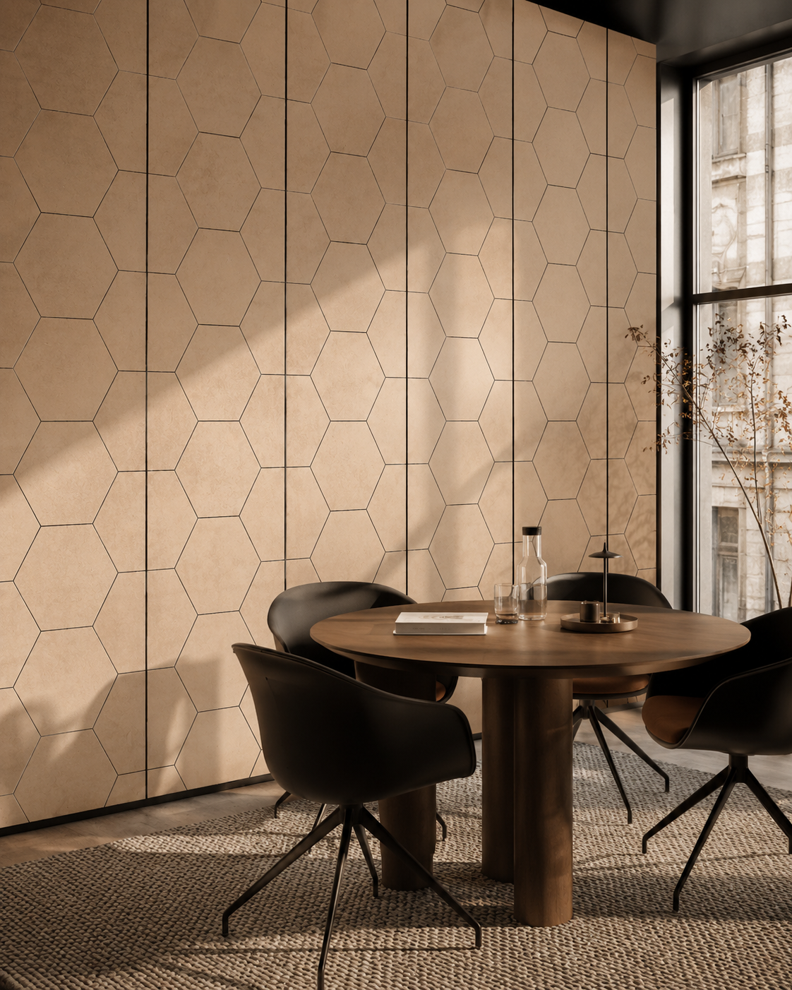 Lambrín Láser Hive Linen