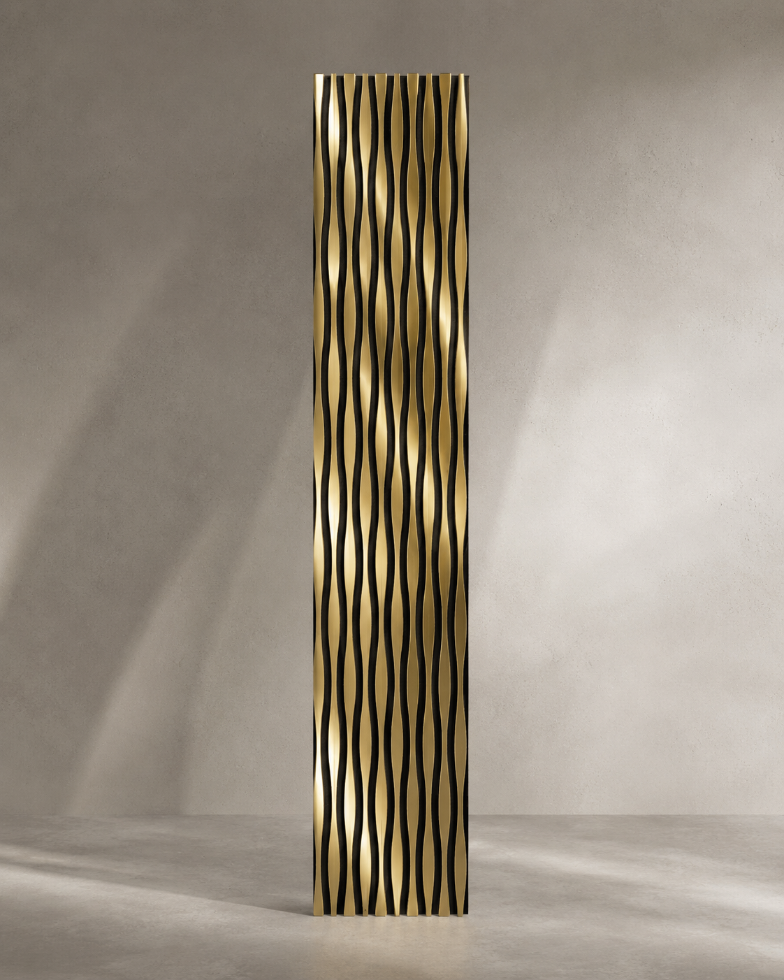 Lambrín Silueta Espejo Dorado