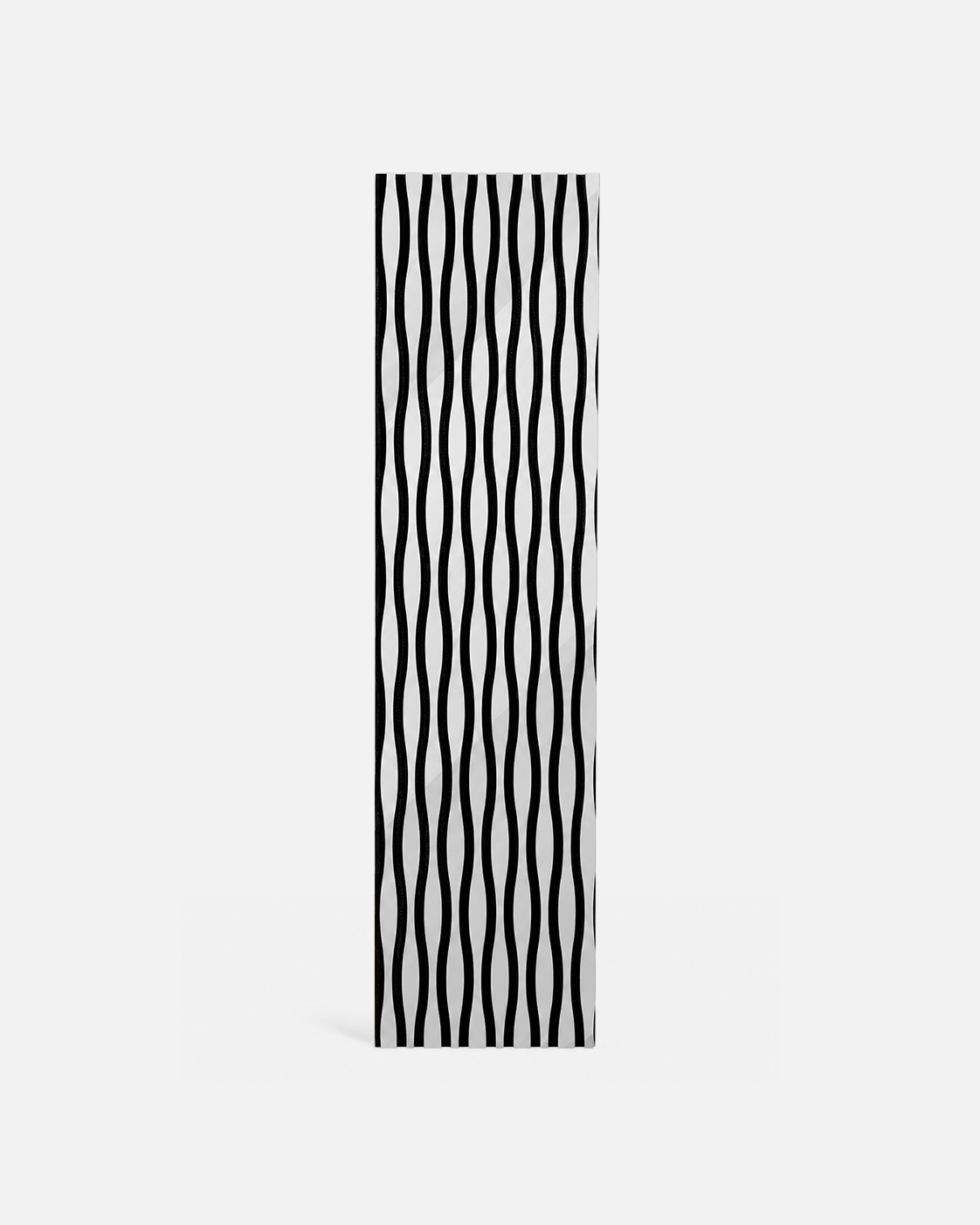 Silver Mirror Silhouette Paneling