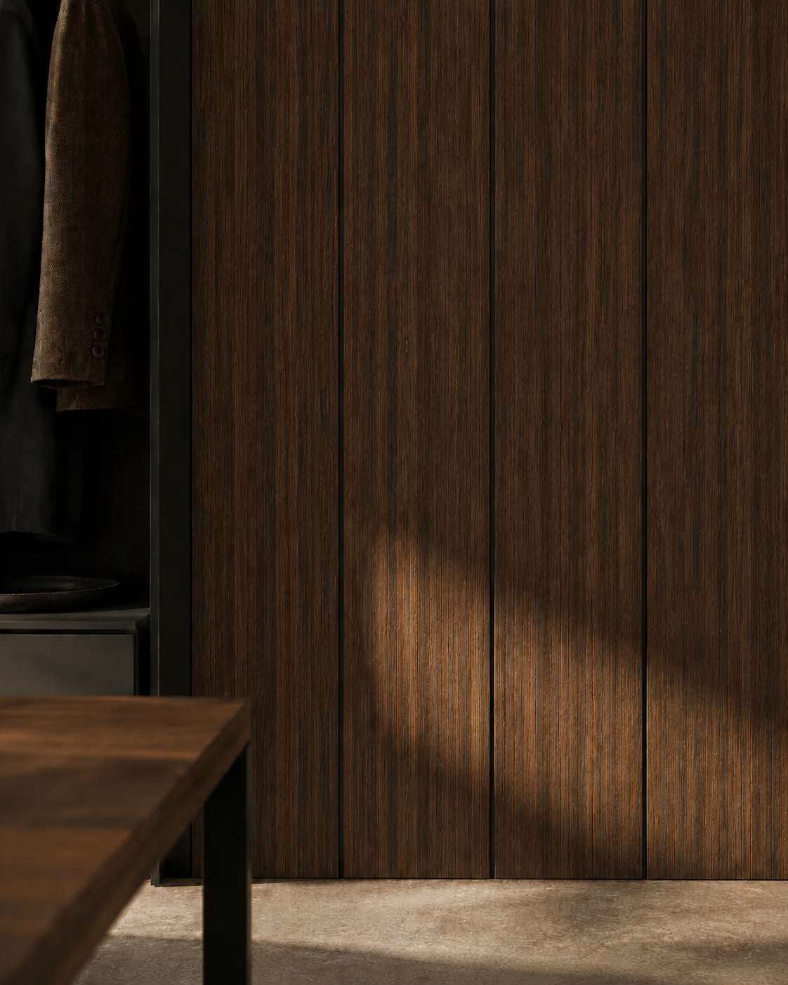 20cm Espresso Walnut Panel