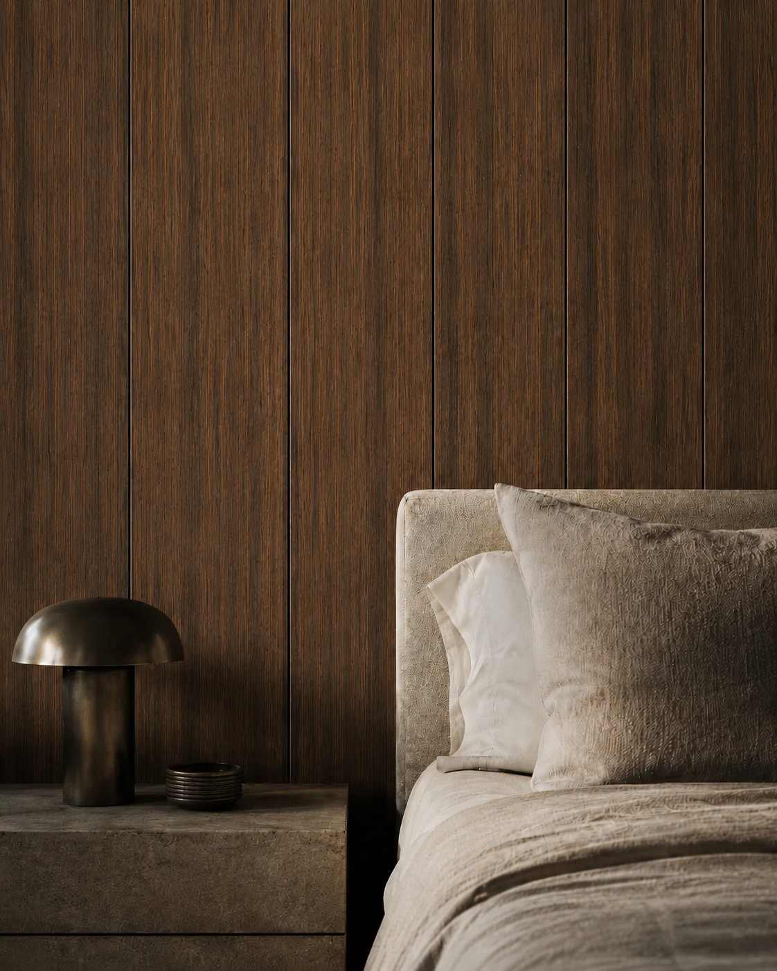 20cm Espresso Walnut Panel