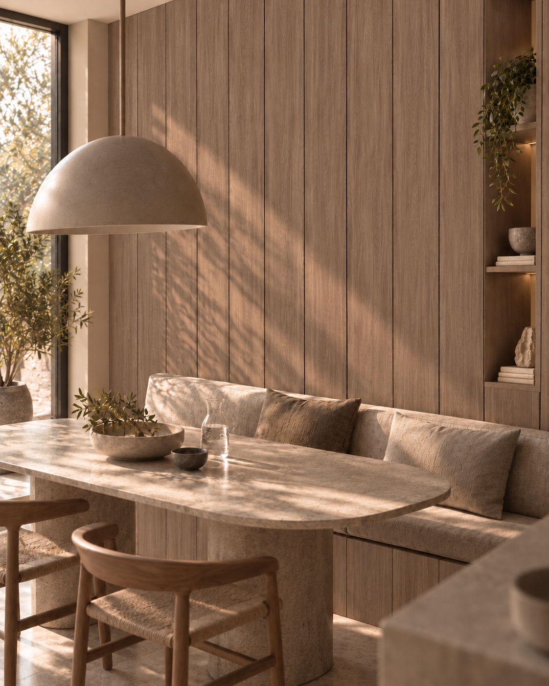 Panel 20cm Nogal Claro