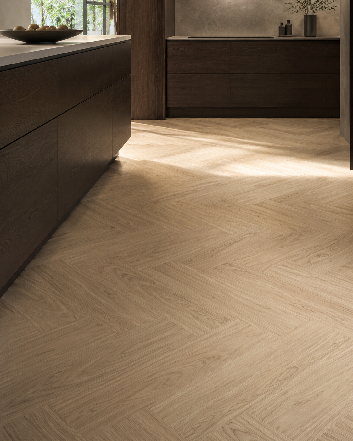 Piso Herringbone Encino