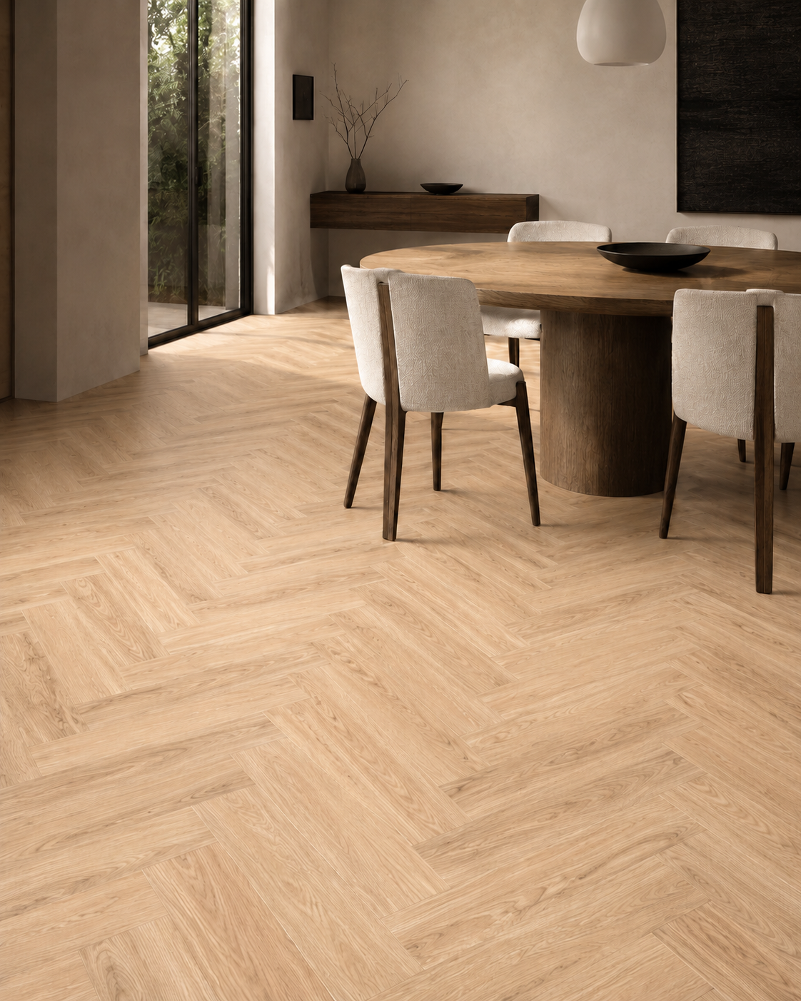 Piso Herringbone Encino