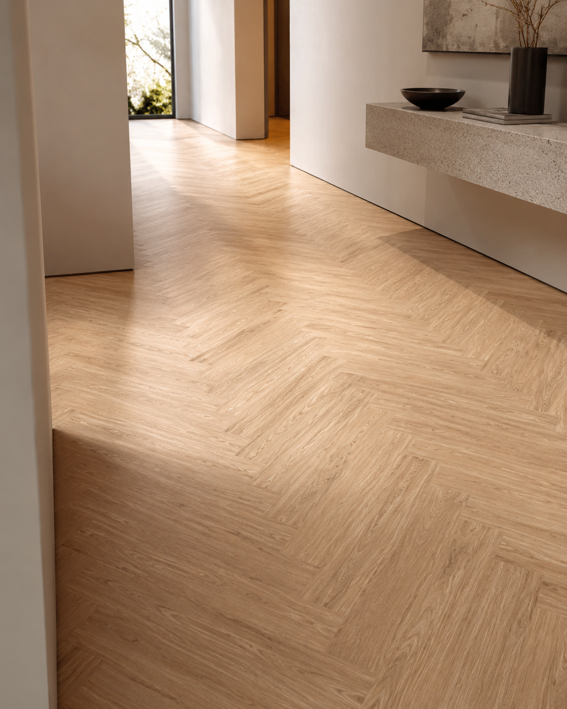 Piso Herringbone Encino
