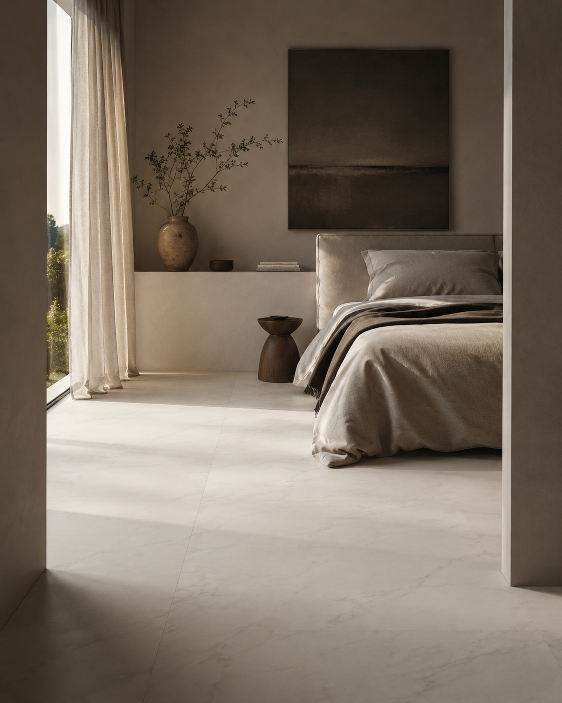 Piso Mármol Gold Blanco