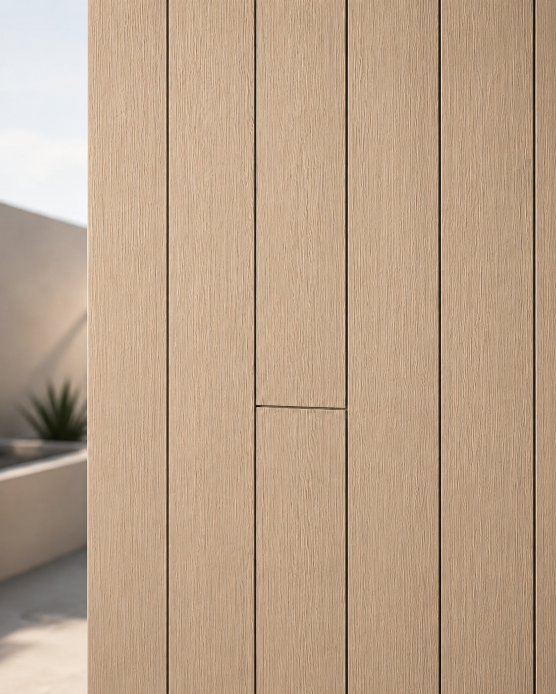 Ash Veneer Ceiling