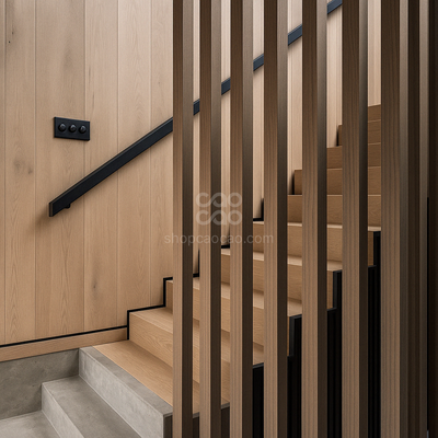 Viga Interior WPC 50x100x2900mm Color Nogal