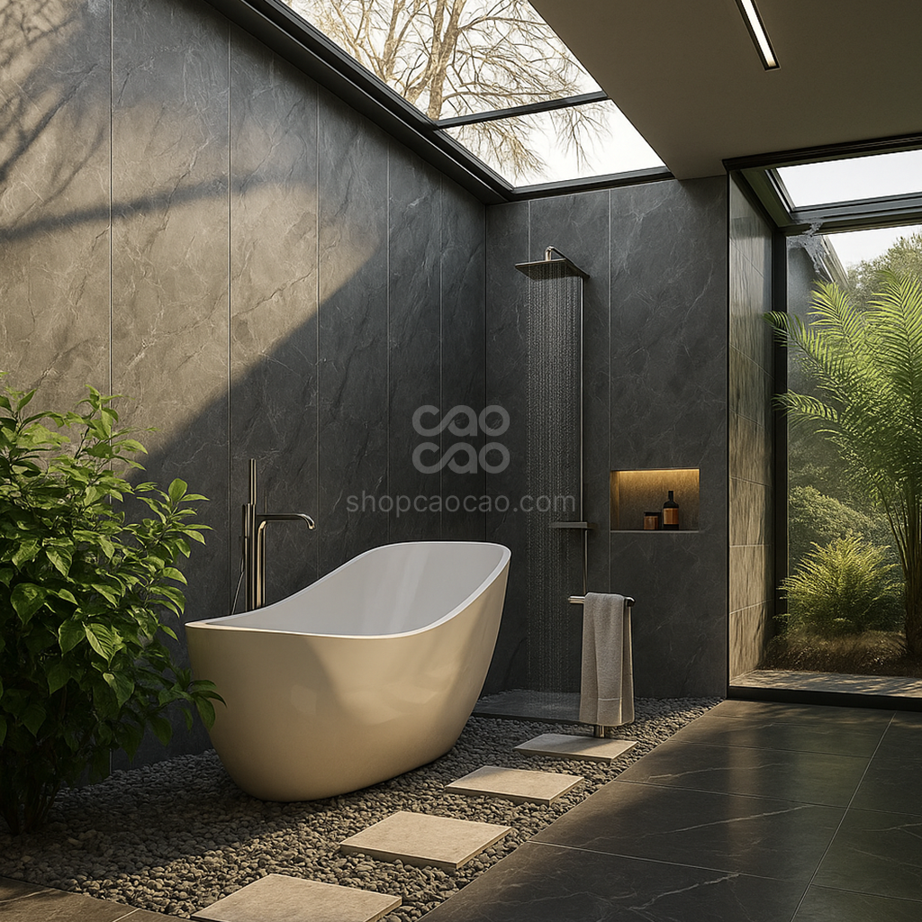 Muro SPC Gris 244*60*0.45cm (Caja con 4 Piezas)
