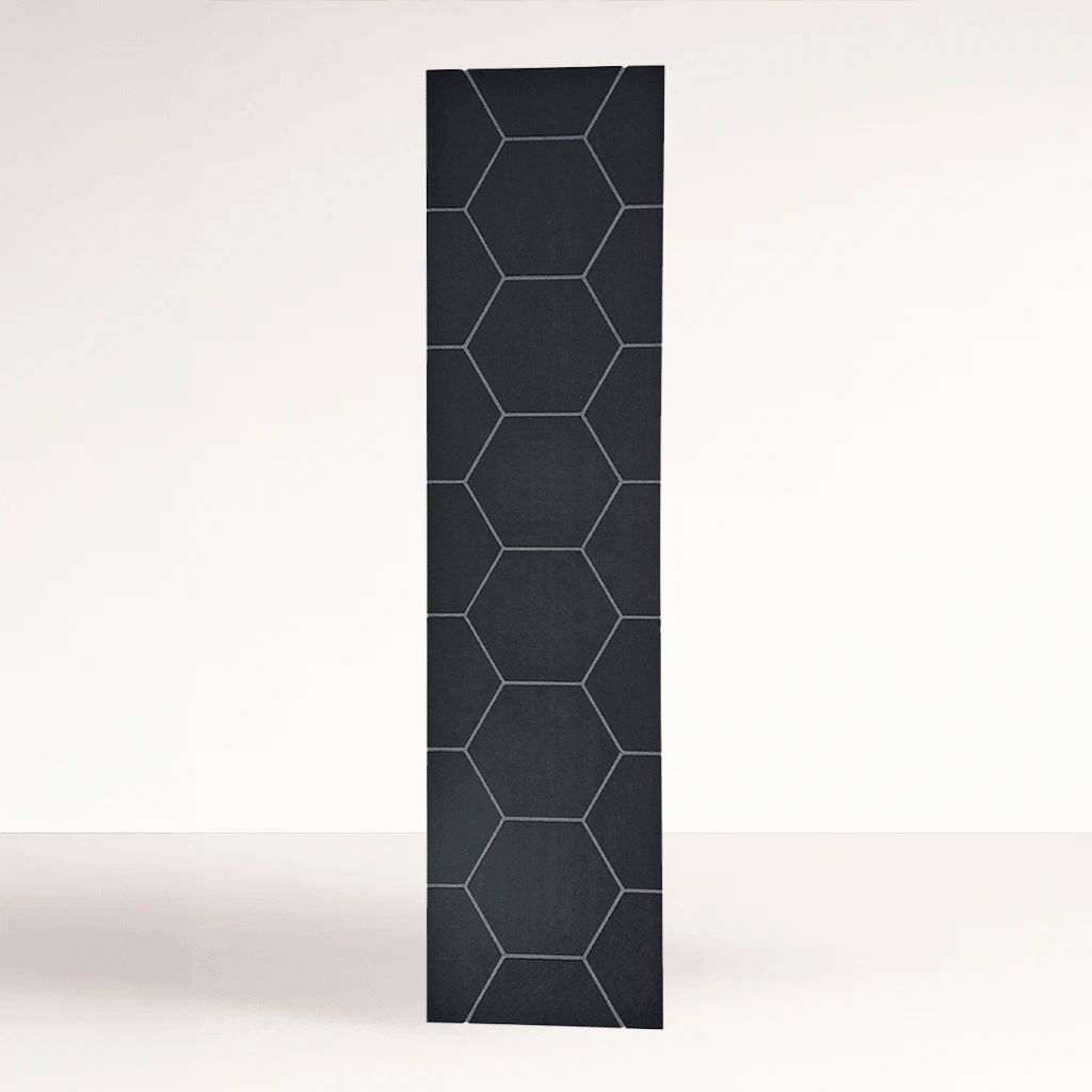 Panel Lambrín Acústico Láser Hive Carbón