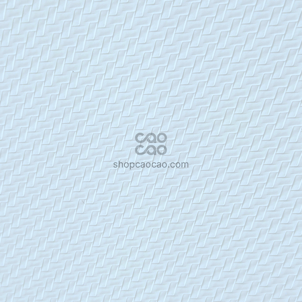 Lámina BCC Modular Trenzado Blanco (5) 2.44*0.6m