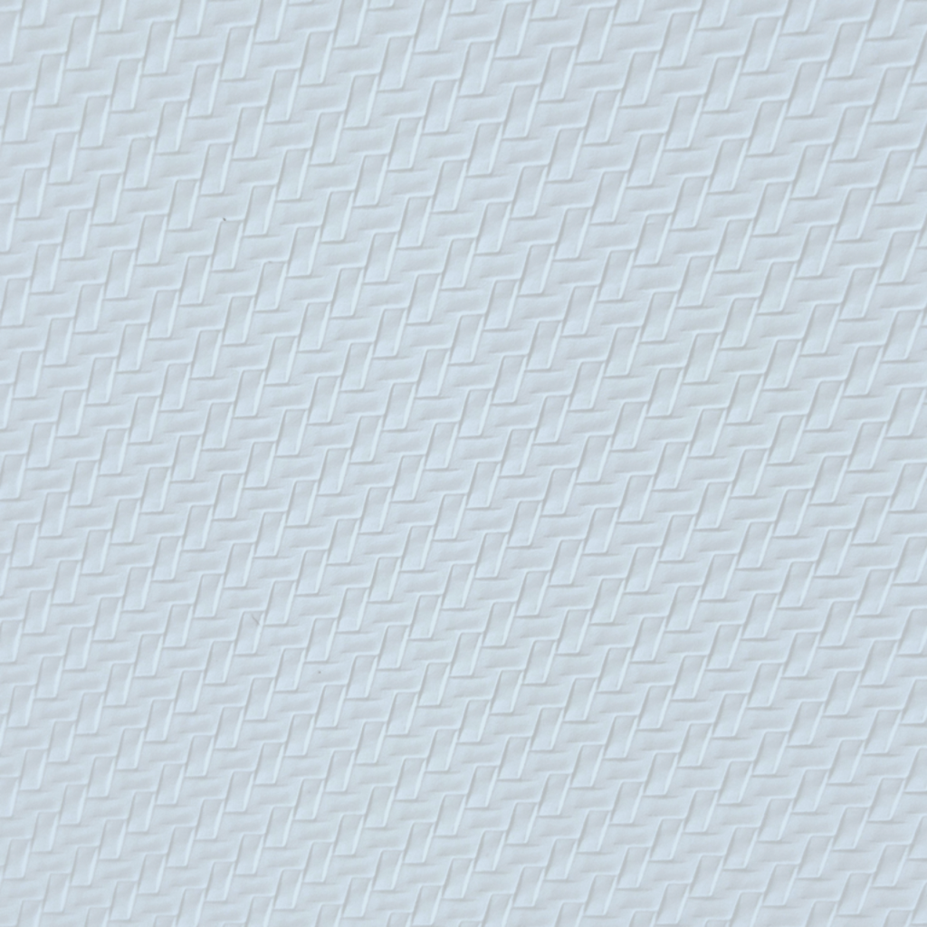 Lámina BCC Modular Trenzado Blanco (5) 2.44*0.6m