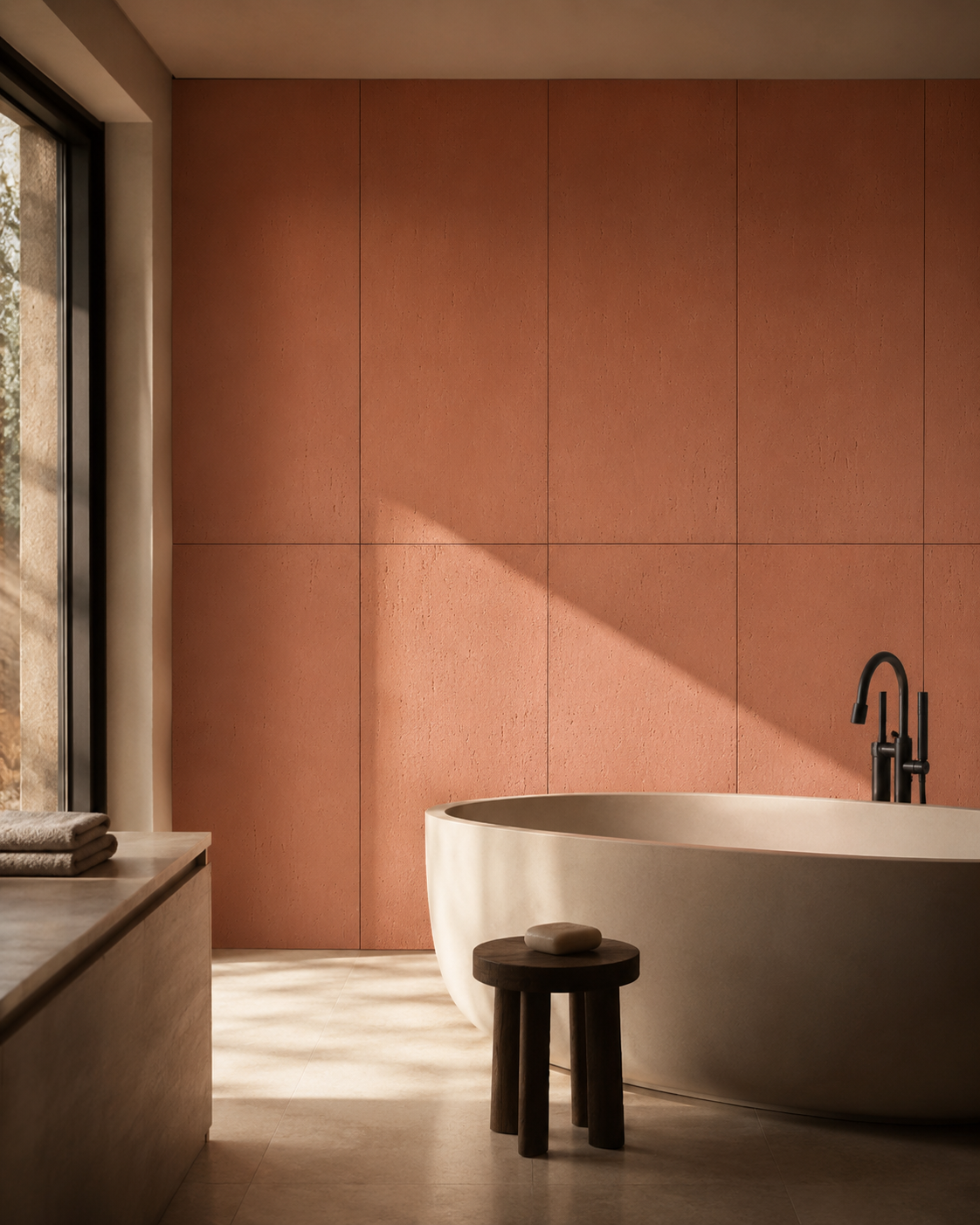 Travertino Terracota 0.6x1.2