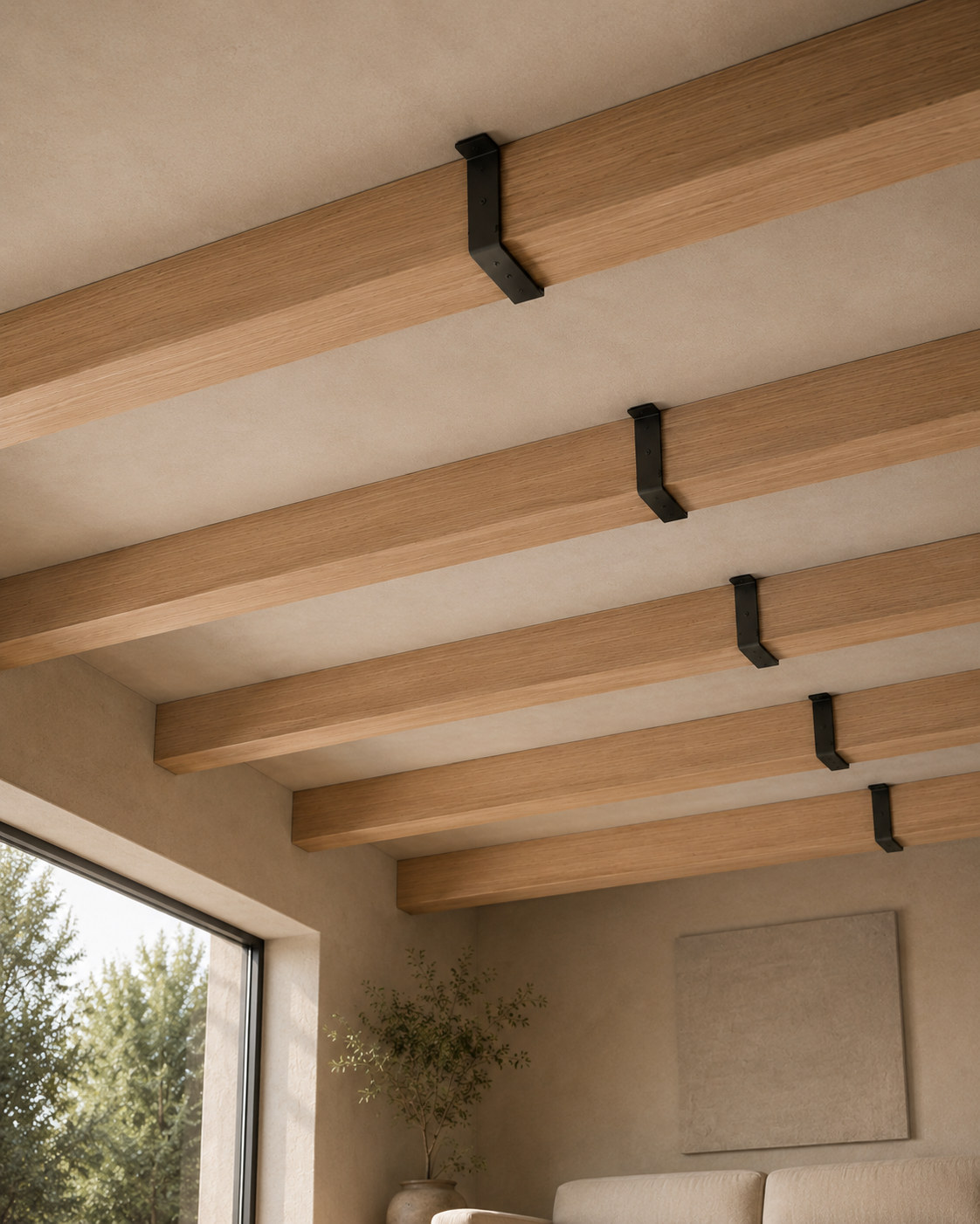 Viga Encino 50x150