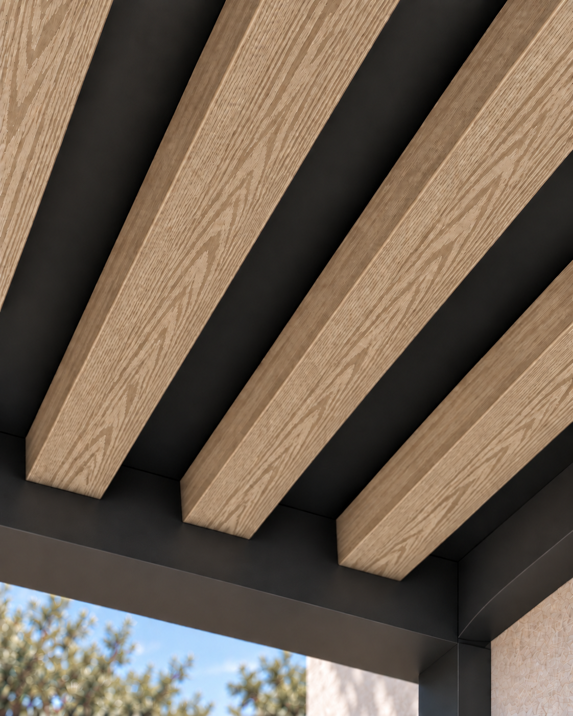 Viga EKU 3D Encino 100x50