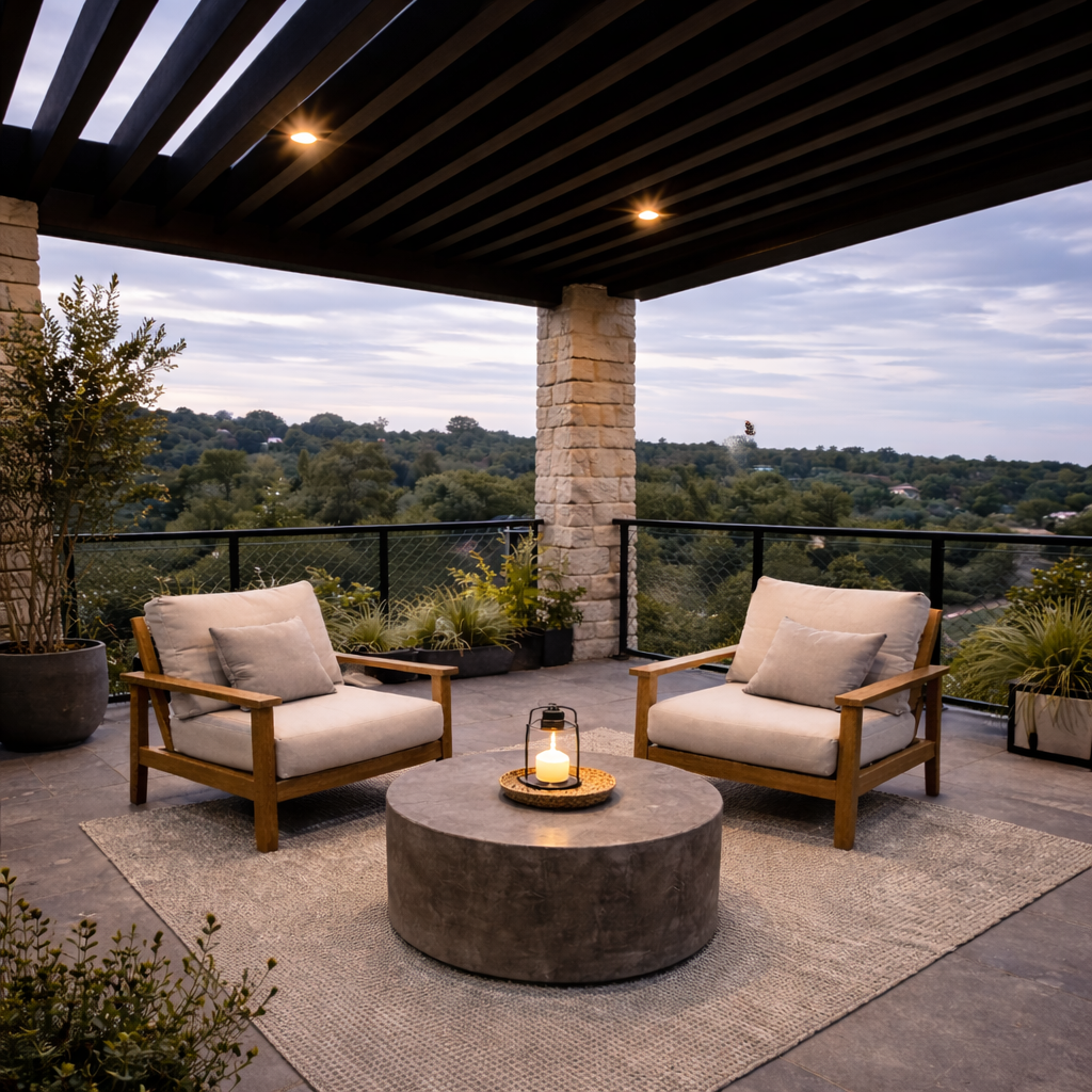 Viga Exterior WPC 4000x100x52mm Color Negro 2025