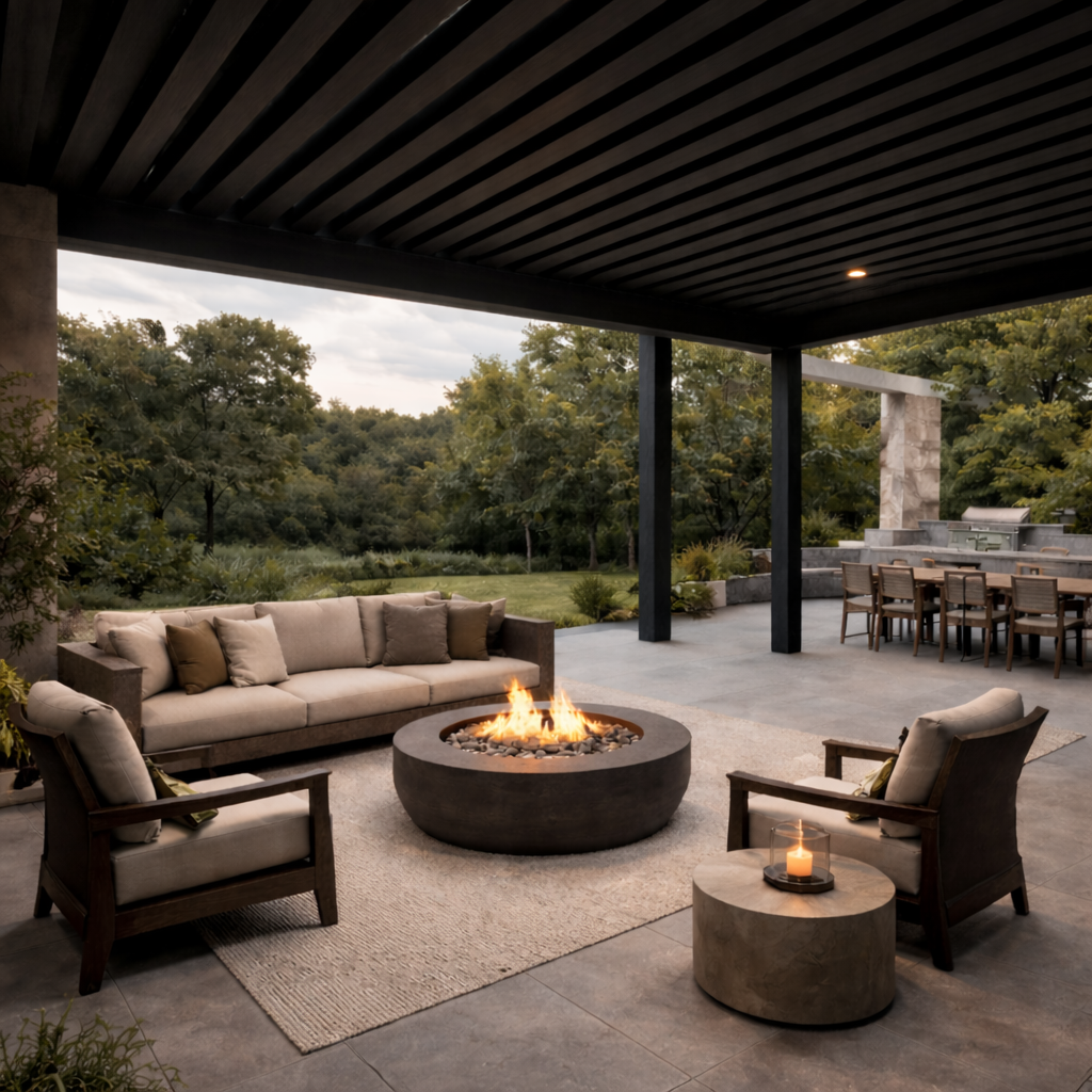 Viga Exterior WPC 4000x100x52mm Color Negro 2025