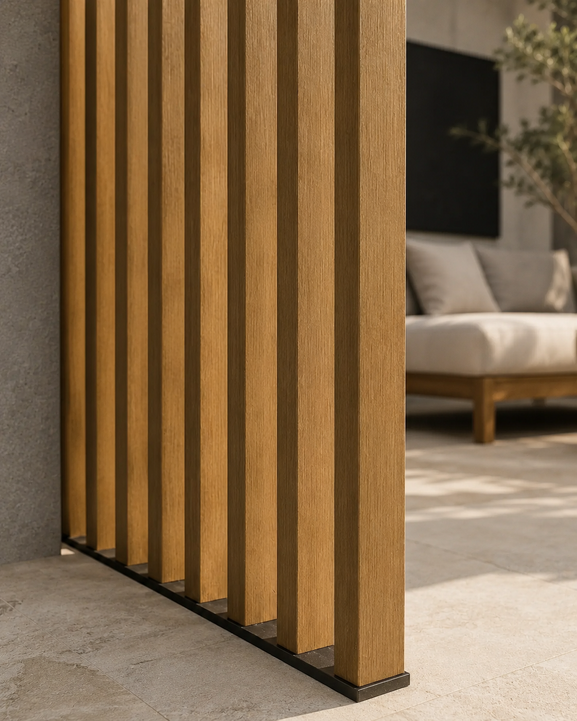 Light Walnut Beam 80x160