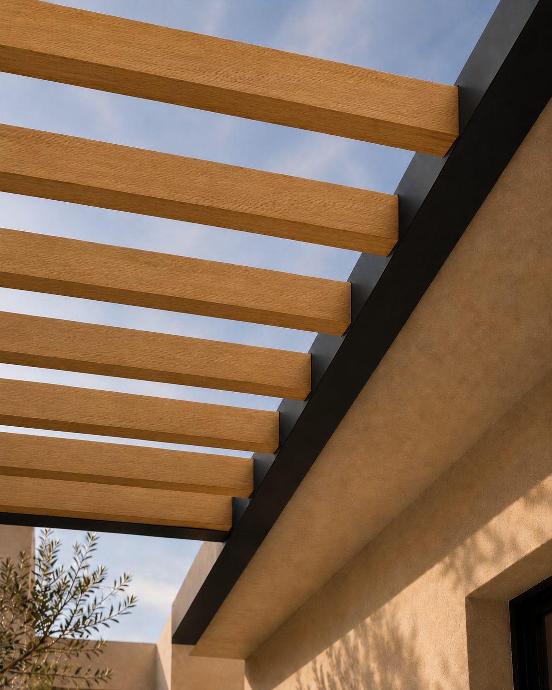 Light Walnut Beam 80x160