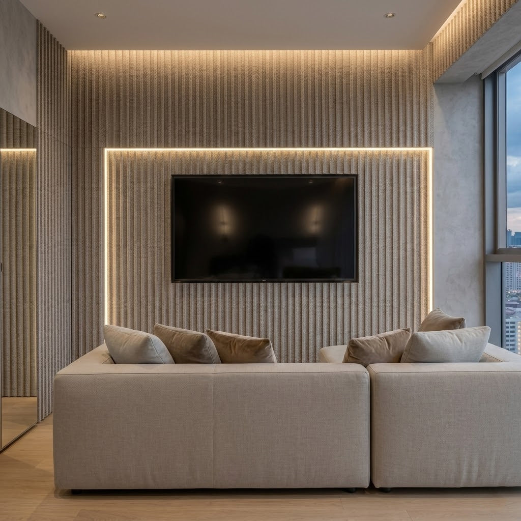 Lambrín Interior Arco Chico Color Panama Tramado