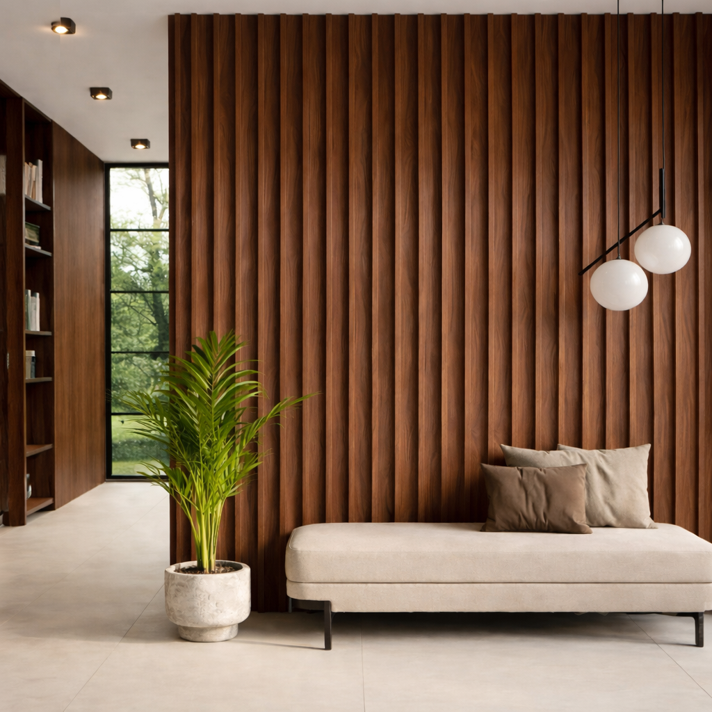 Lambrín Interior Arco Grande Color Parota Clásico