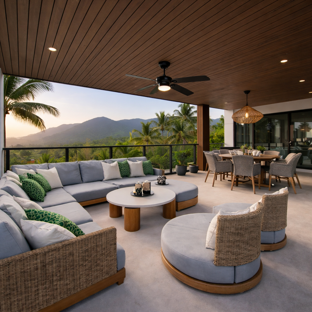 Lambrín Exterior EKS color Nogal chocolate SIN-12