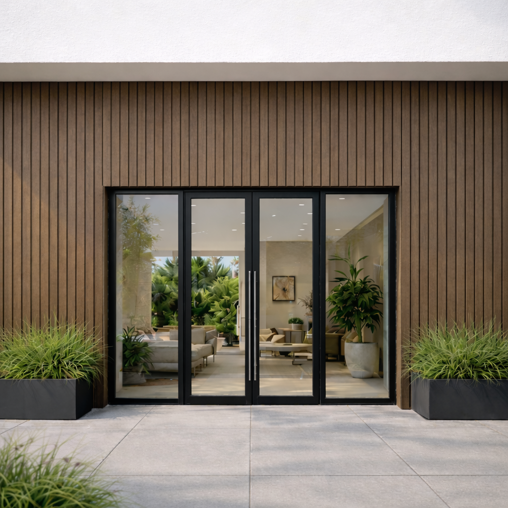 Lambrín Exterior EKS color Nogal chocolate SIN-12