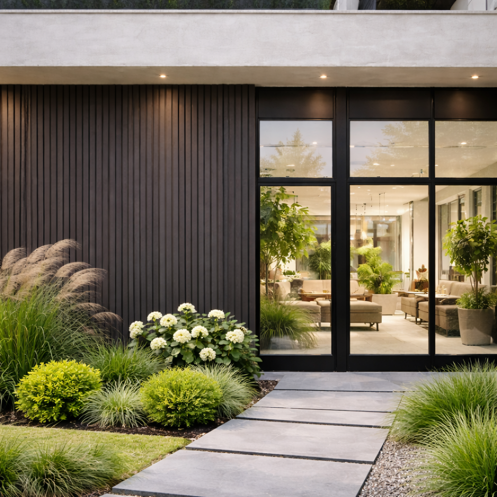 Lambrín Exterior EKS color Negro SIN-14