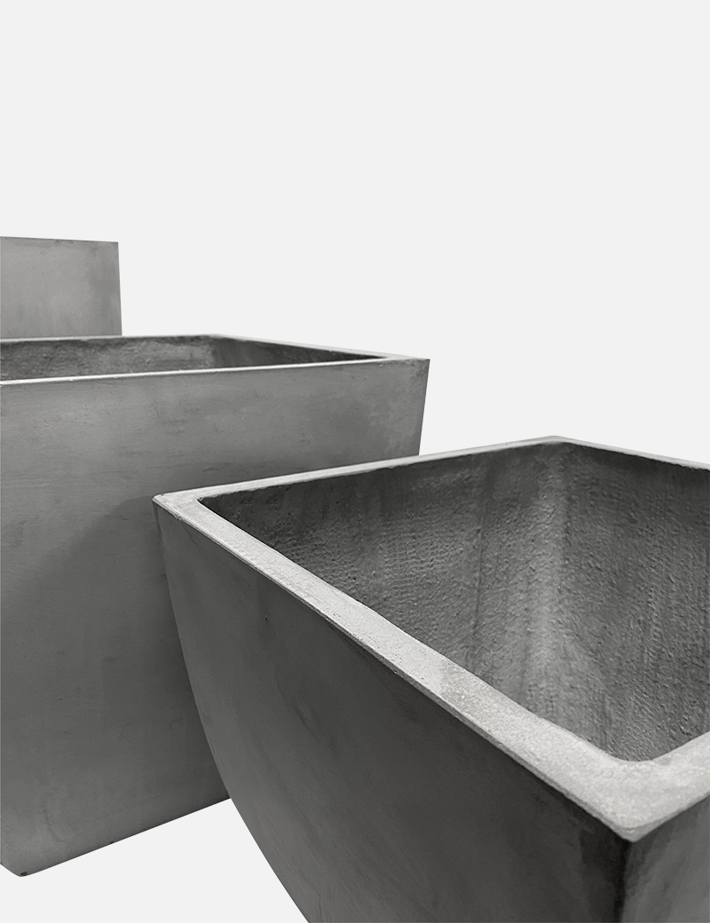 Maceta KANO B - Fibra de Concreto 48×46×30cm