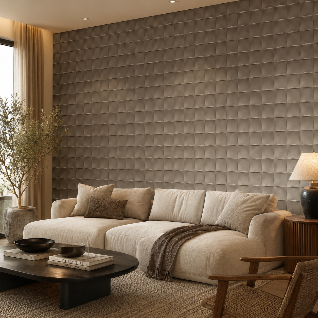 Senses Taupe Gamuza