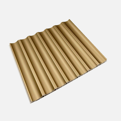 Caja WPC Lambrín Interior Arco Chico Color Oro Gold