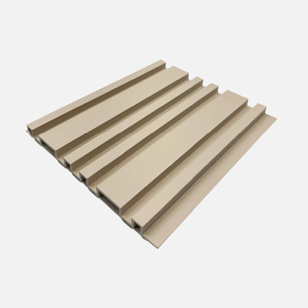 Caja WPC Lambrín interior Duplex Color Cream