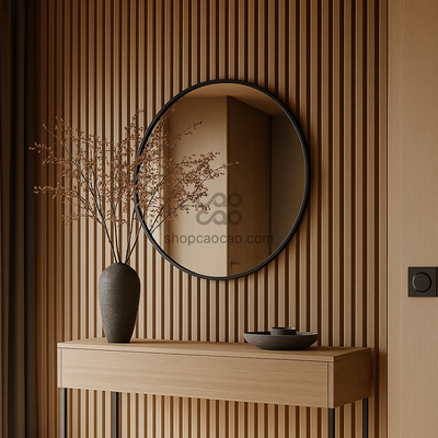 Lambrín Interior WPC Tradicional Color Eucalipto