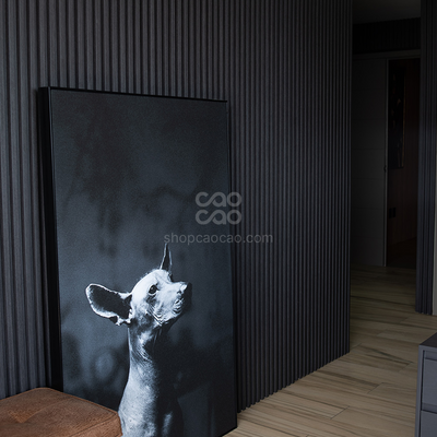 Lambrín Interior WPC Tradicional Color Gris Oxford