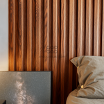 Lambrín Interior WPC Tradicional Color Parota