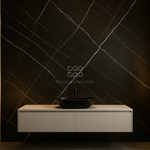 Lámina PVC tipo Mármol color Negro