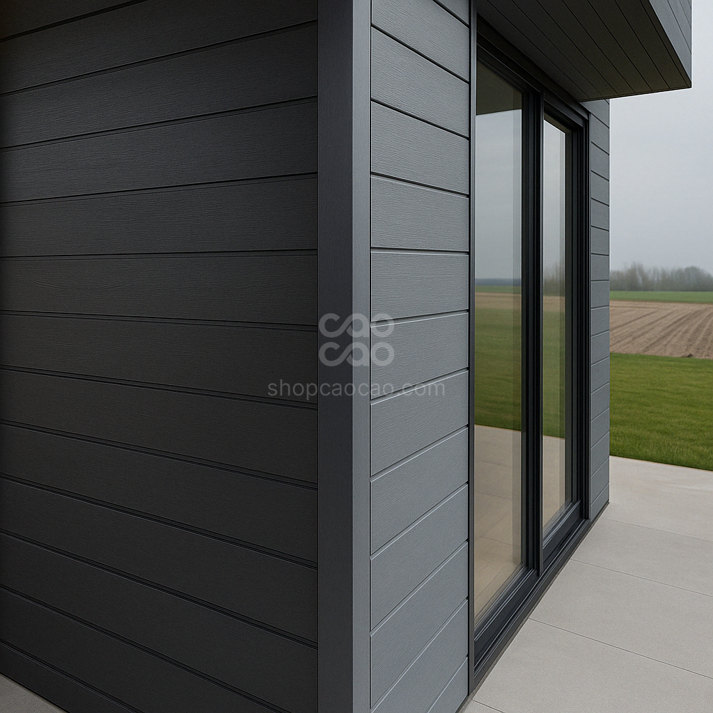 Plafon WPC Exterior Color Gris London