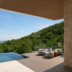 Viga Exterior WPC 120x62 Color Teca 2025