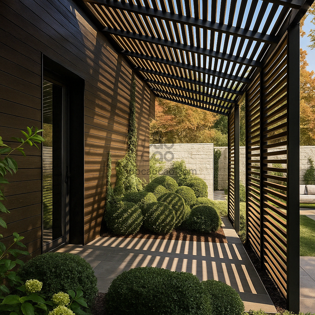 Viga Exterior 60x42 Color Nogal