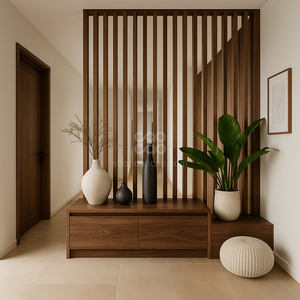 Viga Interior WPC 50x100x2900 mm Color Chocolate